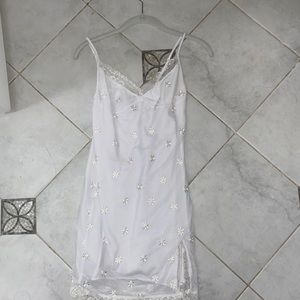 Motel Rocks White Daisy Dress Princess Polly